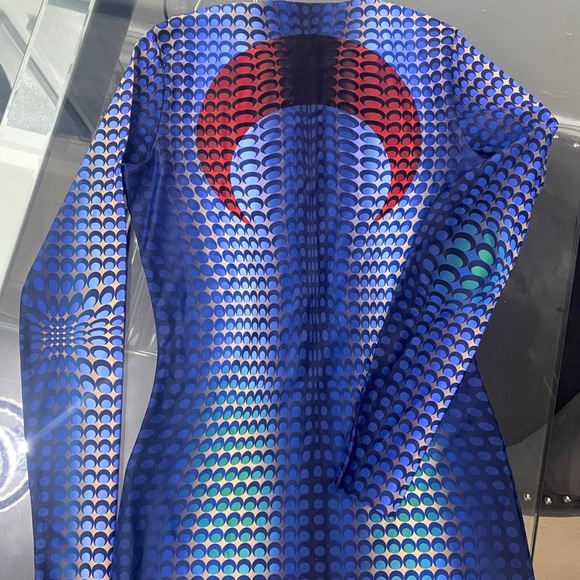 Marine Serre's Moon fish stretch-jersey top - Picture 3 of 5